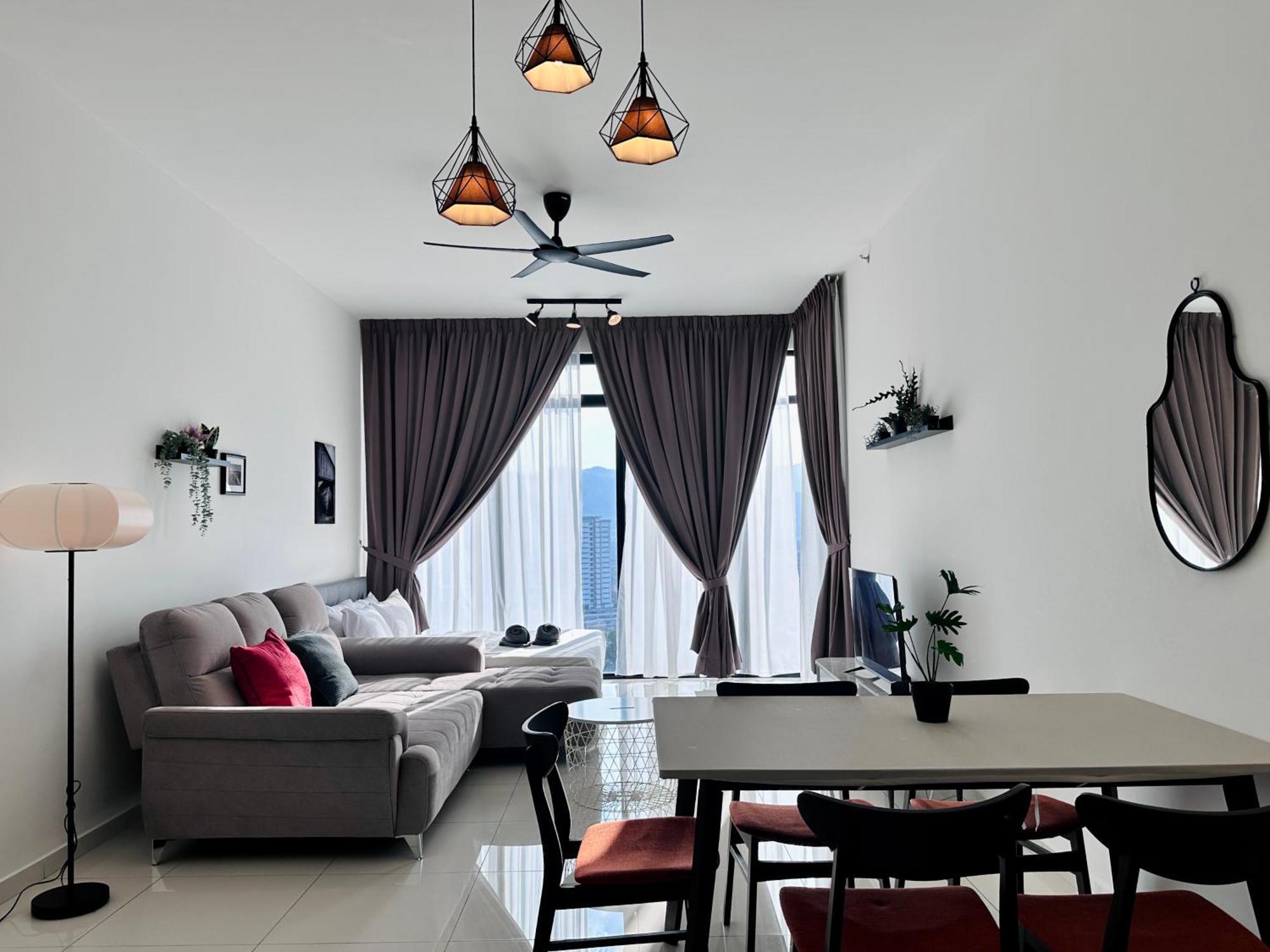 New 2Br Georgetown Warm And Lovely Homestay 10Pax-无敌美景两房民宿 Beacon Executive Suite Экстерьер фото