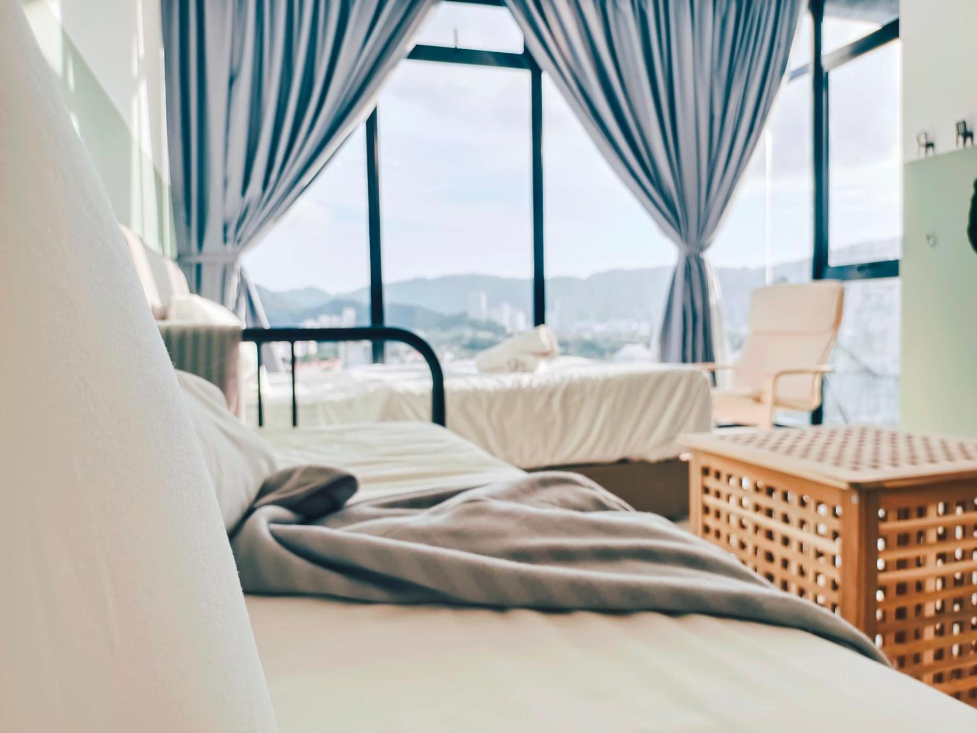 New 2Br Georgetown Warm And Lovely Homestay 10Pax-无敌美景两房民宿 Beacon Executive Suite Экстерьер фото