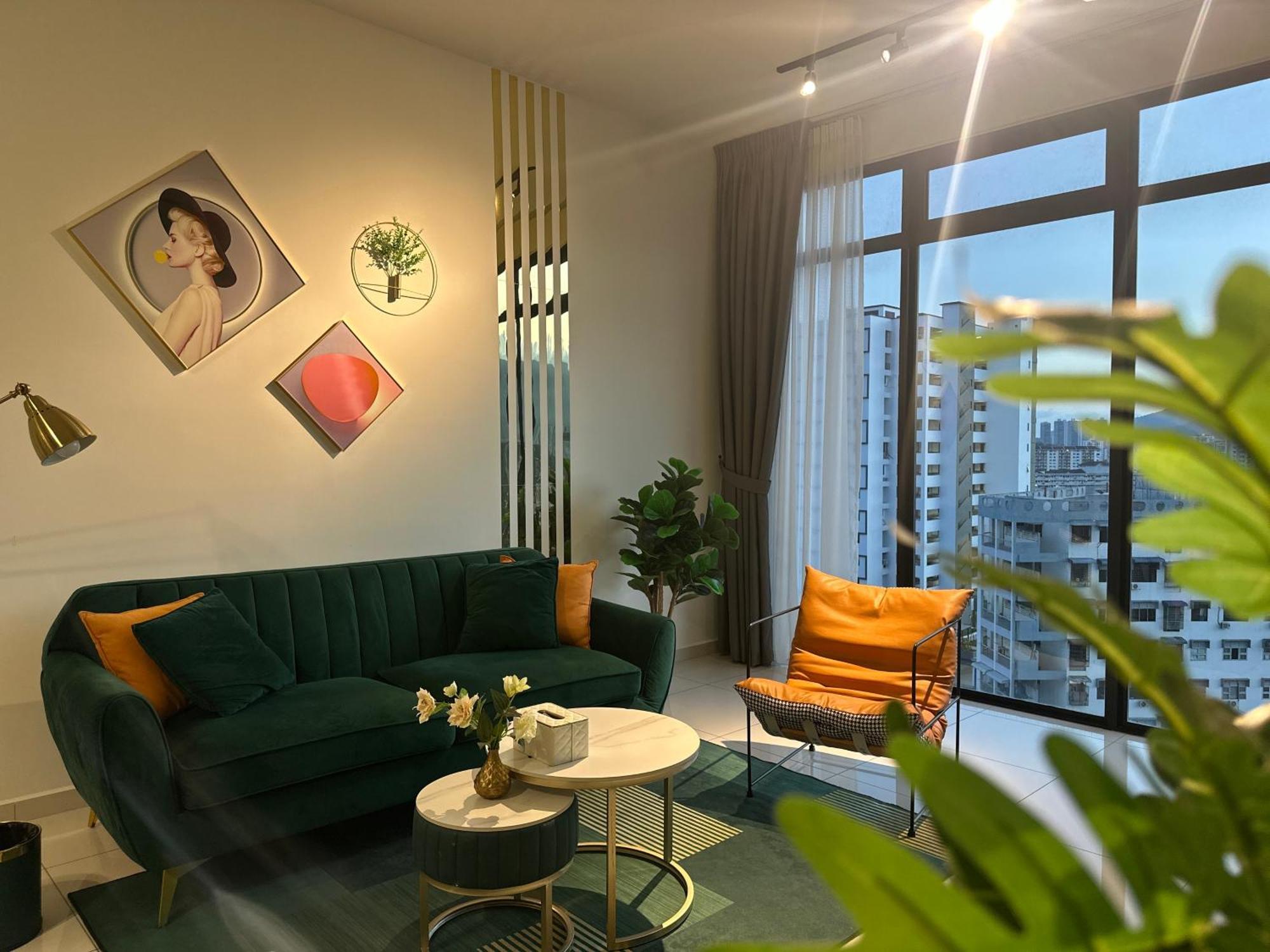 New 2Br Georgetown Warm And Lovely Homestay 10Pax-无敌美景两房民宿 Beacon Executive Suite Экстерьер фото